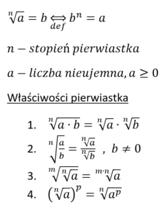 przykłady działań na pierwiastkach LO